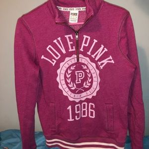 Pink 1/4 Zip